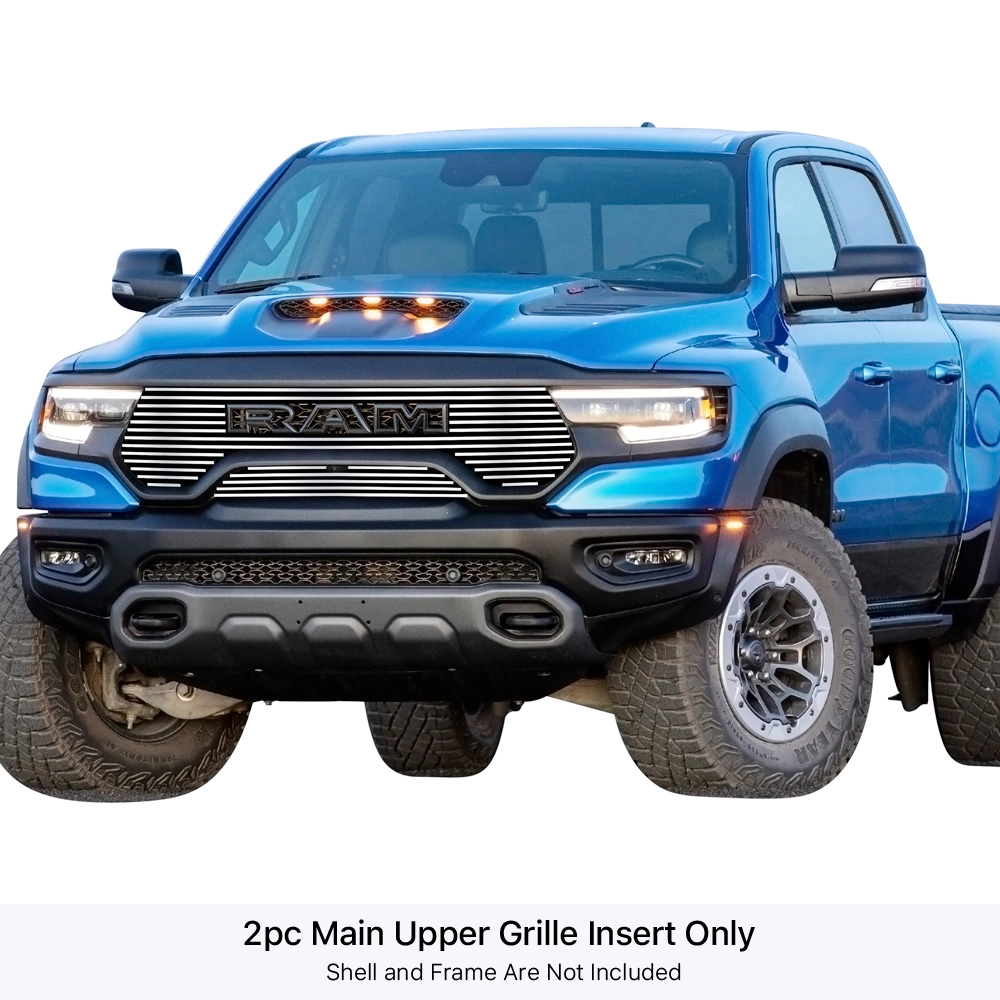 APS GR04FEB31S - Polished Stainless Steel Main Upper Horizontal Billet Grille