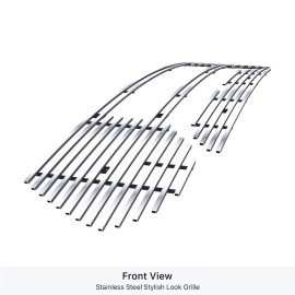 APS GR04FEB31S - Polished Stainless Steel Main Upper Horizontal Billet Grille