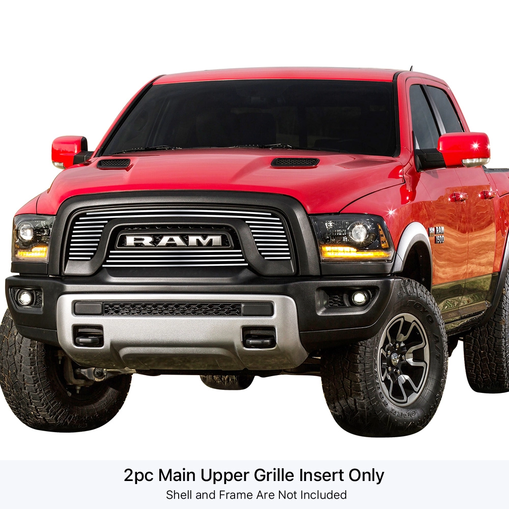 APS GR04FEB55S - Polished Stainless Steel Main Upper Horizontal Billet Grille