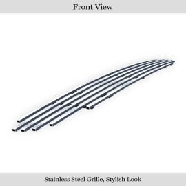 APS GR04FEH10S - Polished Stainless Steel Lower Bumper Horizontal Billet Grille