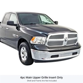 APS GR04FEI19S - Polished Stainless Steel Main Upper Horizontal Billet Grille