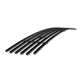 APS GR04FEJ32J - Black Stainless Steel Lower Bumper Horizontal Billet Grille