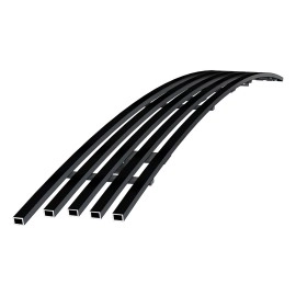 APS GR04FFC32J - Black Stainless Steel Lower Bumper Horizontal Billet Grille
