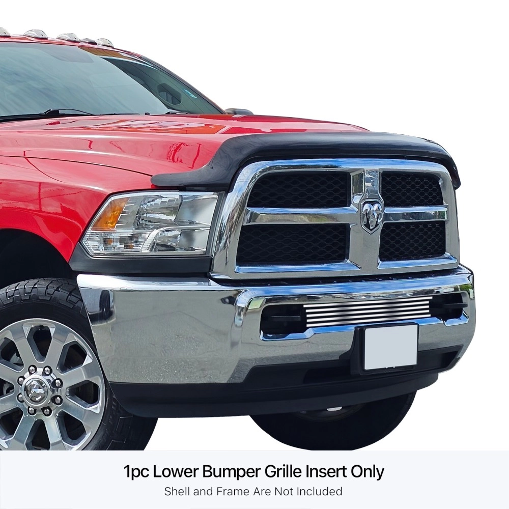 APS GR04FFC32S - Polished Stainless Steel Lower Bumper Horizontal Billet Grille