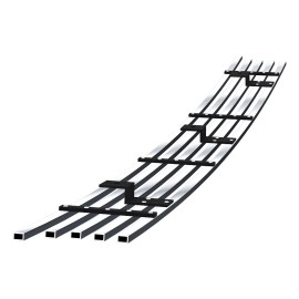 APS GR04FFC32S - Polished Stainless Steel Lower Bumper Horizontal Billet Grille