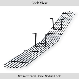 APS GR04FFC37S - Polished Stainless Steel Main Upper Horizontal Billet Grille