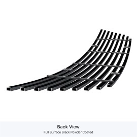 APS GR04FFC49J - Black Stainless Steel Lower Bumper Horizontal Billet Grille