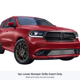 APS GR04FFC49S - Polished Stainless Steel Lower Bumper Horizontal Billet Grille