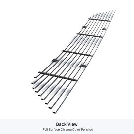 APS GR04FFC49S - Polished Stainless Steel Lower Bumper Horizontal Billet Grille