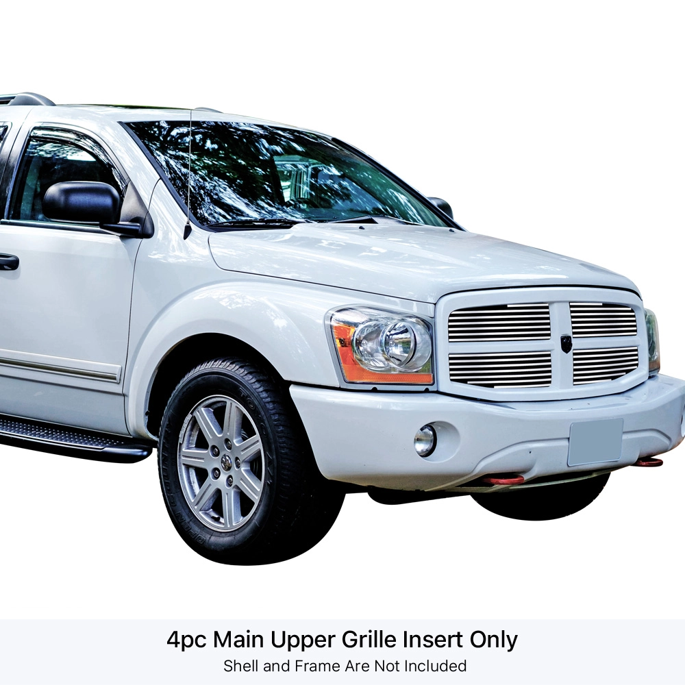 APS GR04FFD44S - Polished Stainless Steel Main Upper Horizontal Billet Grille
