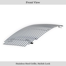 APS GR04FFE35S - Polished Stainless Steel Main Upper Horizontal Billet Grille
