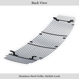 APS GR04FFE35S - Polished Stainless Steel Main Upper Horizontal Billet Grille