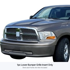 APS GR04FFG25S - Polished Stainless Steel Lower Bumper Horizontal Billet Grille
