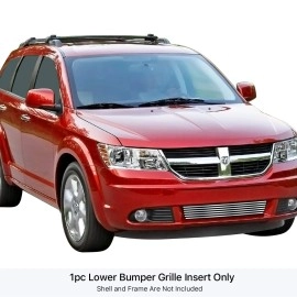 APS GR04FFH77S - Polished Stainless Steel Lower Bumper Horizontal Billet Grille