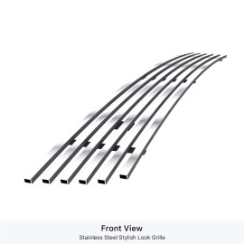APS GR04FFH77S - Polished Stainless Steel Lower Bumper Horizontal Billet Grille