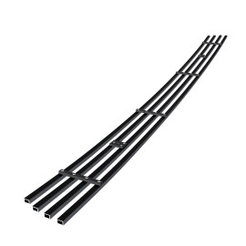 APS GR04FFH83J - Black Stainless Steel Lower Bumper Horizontal Billet Grille