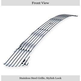 APS GR04FFJ32S - Polished Stainless Steel Main Upper Horizontal Billet Grille