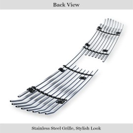 APS GR04FFJ36C - Hairline Stainless Steel Lower Bumper Horizontal Billet Grille