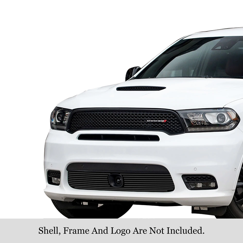 APS GR04FFJ36J - Black Stainless Steel Lower Bumper Horizontal Billet Grille
