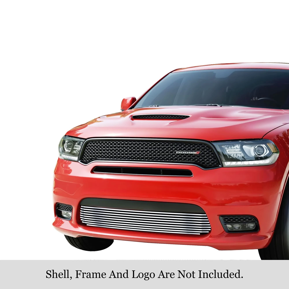 APS GR04FFJ37C - Hairline Stainless Steel Lower Bumper Horizontal Billet Grille