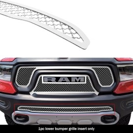 APS GR04GEB04S - Polished Stainless Steel Lower Bumper 2.5mm Wire Mesh Grille