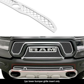 APS GR04GEB05S - Polished Stainless Steel Lower Bumper 2.5mm Wire Mesh Grille