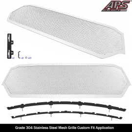APS GR04GEE40T - Polished Stainless Steel Main Upper 1.8mm Wire Mesh Grille