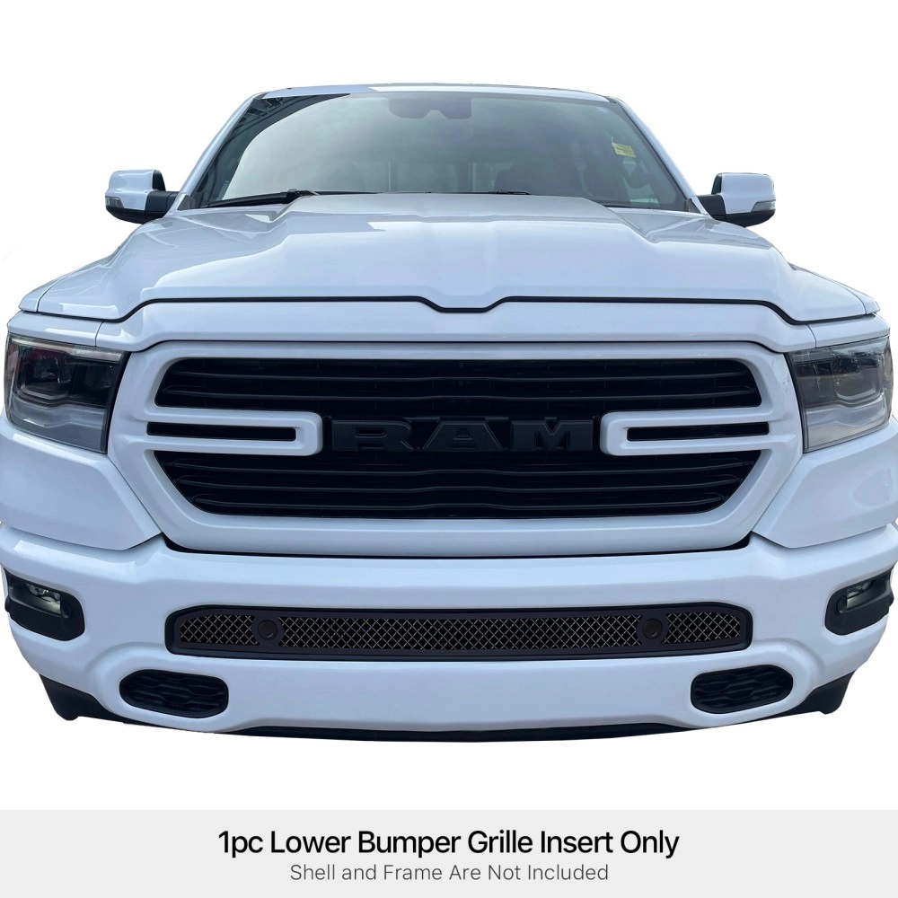 APS GR04GEJ21K - Black Stainless Steel Lower Bumper 2.5mm Wire Mesh Grille