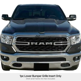 APS GR04GEJ31K - Black Stainless Steel Lower Bumper 2.5mm Wire Mesh Grille