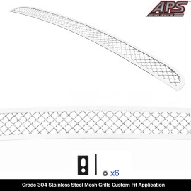 APS GR04GEJ31S - Polished Stainless Steel Lower Bumper 2.5mm Wire Mesh Grille