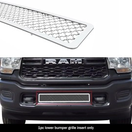 APS GR04GEJ32S - Polished Stainless Steel Lower Bumper 2.5mm Wire Mesh Grille