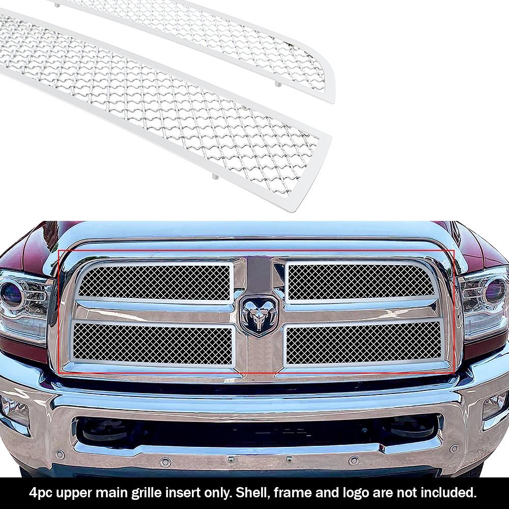 APS GR04GFC31S - Polished Stainless Steel Main Upper 2.5mm Wire Mesh Grille