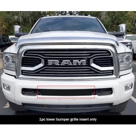 APS GR04GFC32G - Black Stainless Steel Lower Bumper 1.8mm Wire Mesh Grille