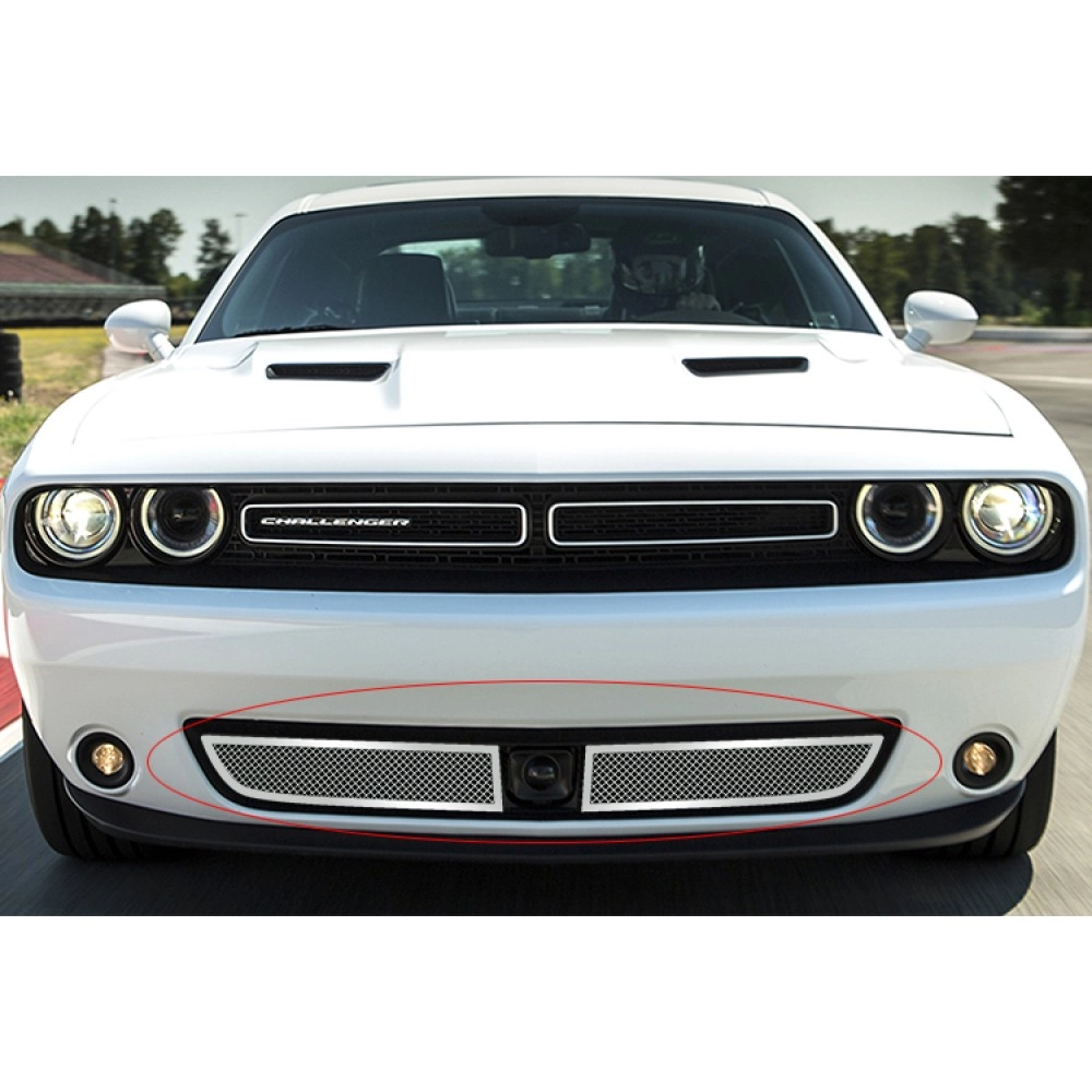 APS GR04GFC38T - Polished Stainless Steel Lower Bumper 1.8mm Wire Mesh Grille