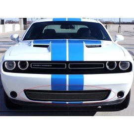 APS GR04GFC39H - Black Stainless Steel Lower Bumper 1.8mm Wire Mesh Grille