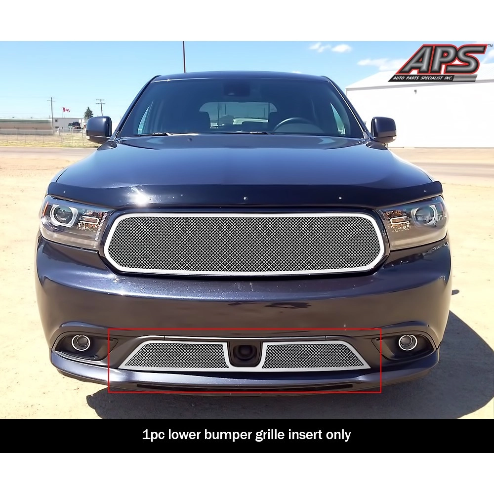 APS GR04GFC48T - Polished Stainless Steel Lower Bumper 1.8mm Wire Mesh Grille