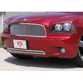 APS GR04GFD39S - Polished Stainless Steel Lower Bumper 2.5mm Wire Mesh Grille