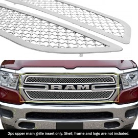 APS GR04GFG28S - Polished Stainless Steel Main Upper 2.5mm Wire Mesh Grille