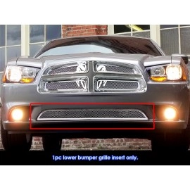 APS GR04GFH75T - Polished Stainless Steel Lower Bumper 1.8mm Wire Mesh Grille