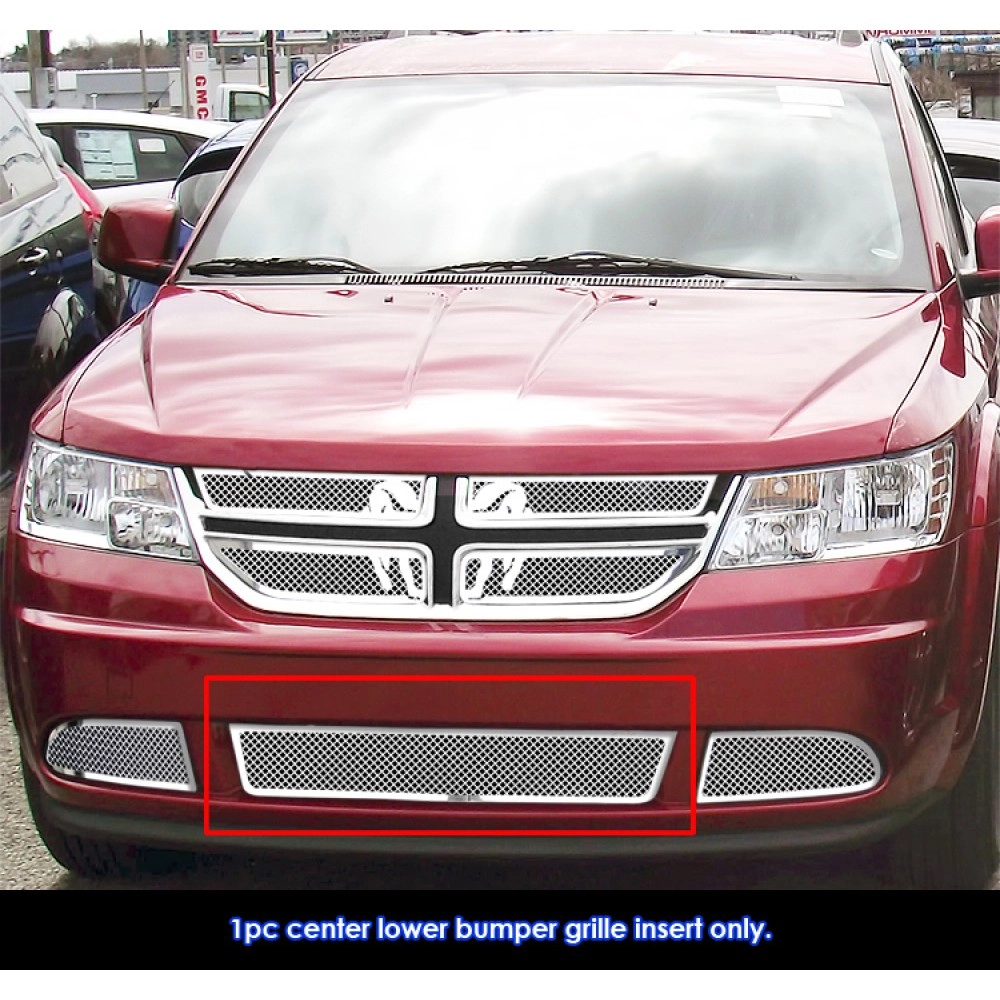 APS GR04GFH77T - Polished Stainless Steel Lower Bumper 1.8mm Wire Mesh Grille