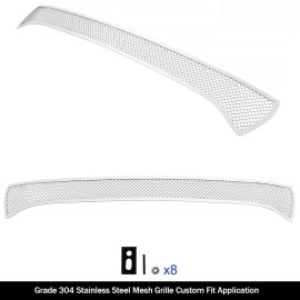 APS GR04GFJ32T - Polished Stainless Steel Main Upper 1.8mm Wire Mesh Grille