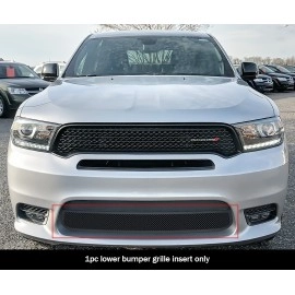 APS GR04GFJ37H - Black Stainless Steel Lower Bumper 1.8mm Wire Mesh Grille