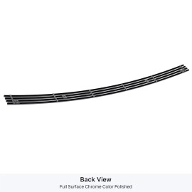 APS GR04HEC19J - Black Stainless Steel Lower Bumper Horizontal Billet Grille