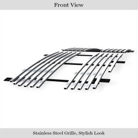 APS GR04HEC44S - Polished Stainless Steel Main Upper Horizontal Billet Grille