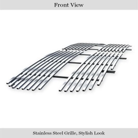 APS GR04HEC74S - Polished Stainless Steel Main Upper Horizontal Billet Grille