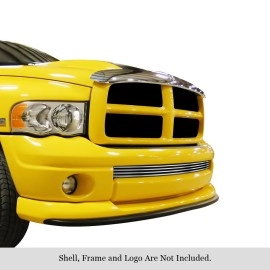APS GR04HED75S - Polished Stainless Steel Lower Bumper Horizontal Billet Grille