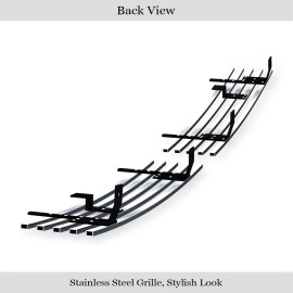 APS GR04HEJ35S - Polished Stainless Steel Lower Bumper Horizontal Billet Grille