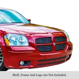 APS GR04HEJ36J - Black Stainless Steel Lower Bumper Horizontal Billet Grille