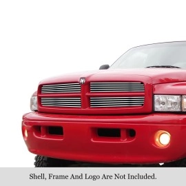 APS GR04HEJ74S - Polished Stainless Steel Main Upper Horizontal Billet Grille