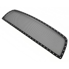 APS GR04LEA69H - Black Stainless Steel Main Upper 1.8mm Wire Mesh Grille w/ Rivet